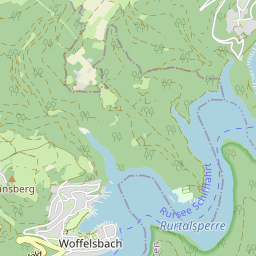 Rursee Hohenweg Ab Rurberg Gps Wanderatlas