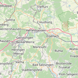 Fernwanderweg Eisenacher Haus Eh Thuringische Rhon Gps Wanderatlas